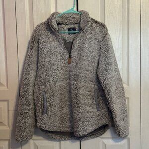 Simply Southern Sherpa Zip Pullover - Size Medium